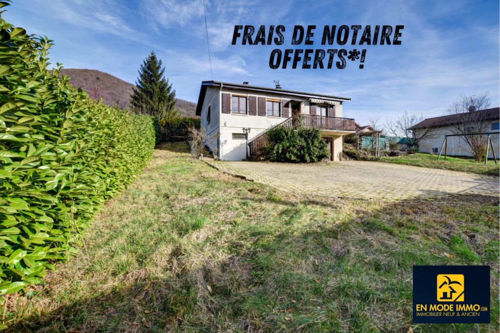 Maison de 82 m2 avec sous-sol de 70 m2