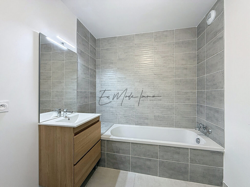 Appartement T3 de 58 m2 avec jardin