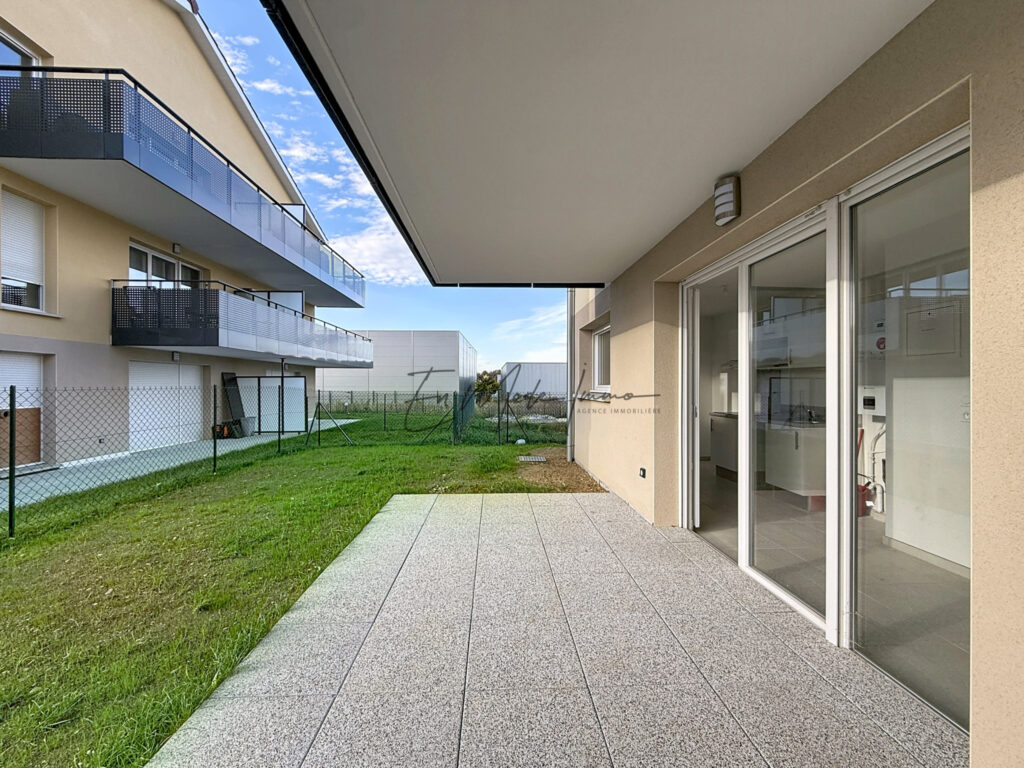 Appartement T3 de 58 m2 avec jardin